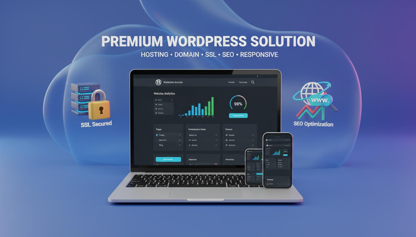 WordPress Website with Hosting & Domain